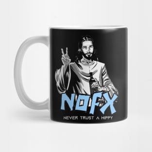 Nofx - never trust a hippy Mug